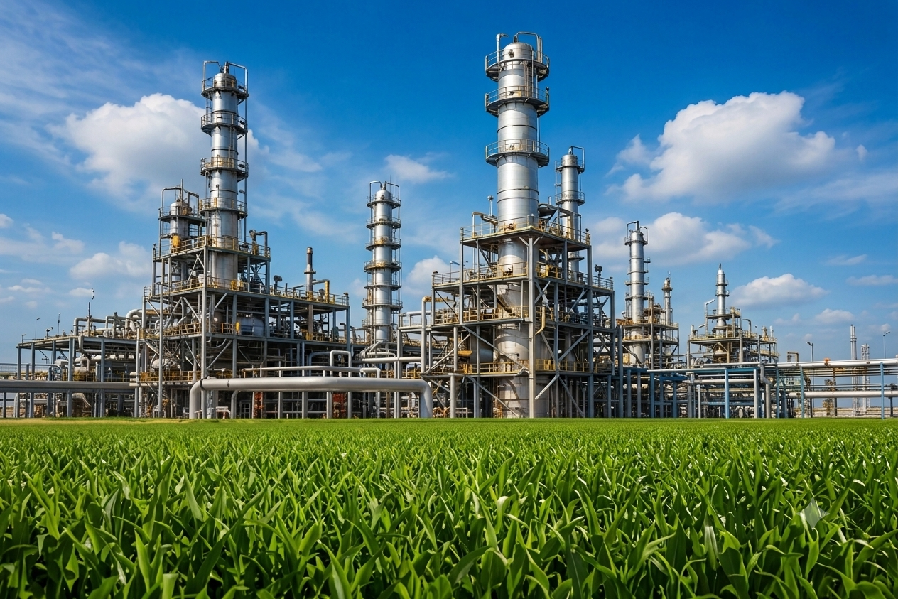 Fertilizer plant process systems