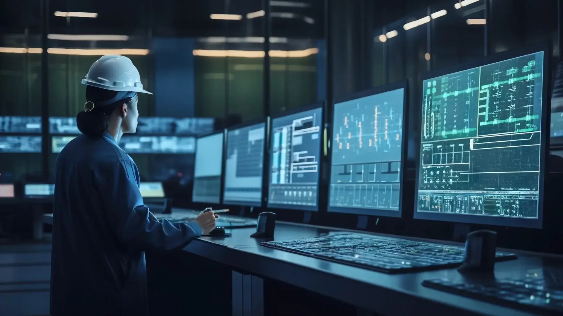 DCS integrated plant controls and industrial automation systems